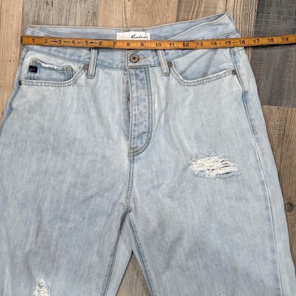 KanCan Light Blue Distressed Flare Jeans - Picture 2 of 4